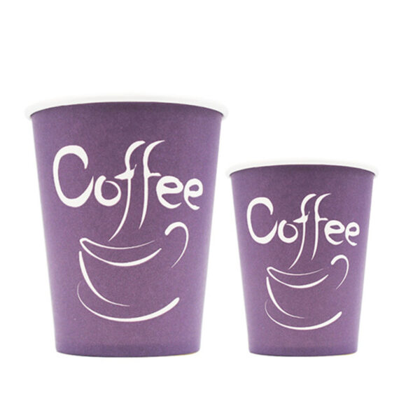 Compostable Aqueous Coated Biodegradable Hot Cappucino Latte Tea Paper Cup